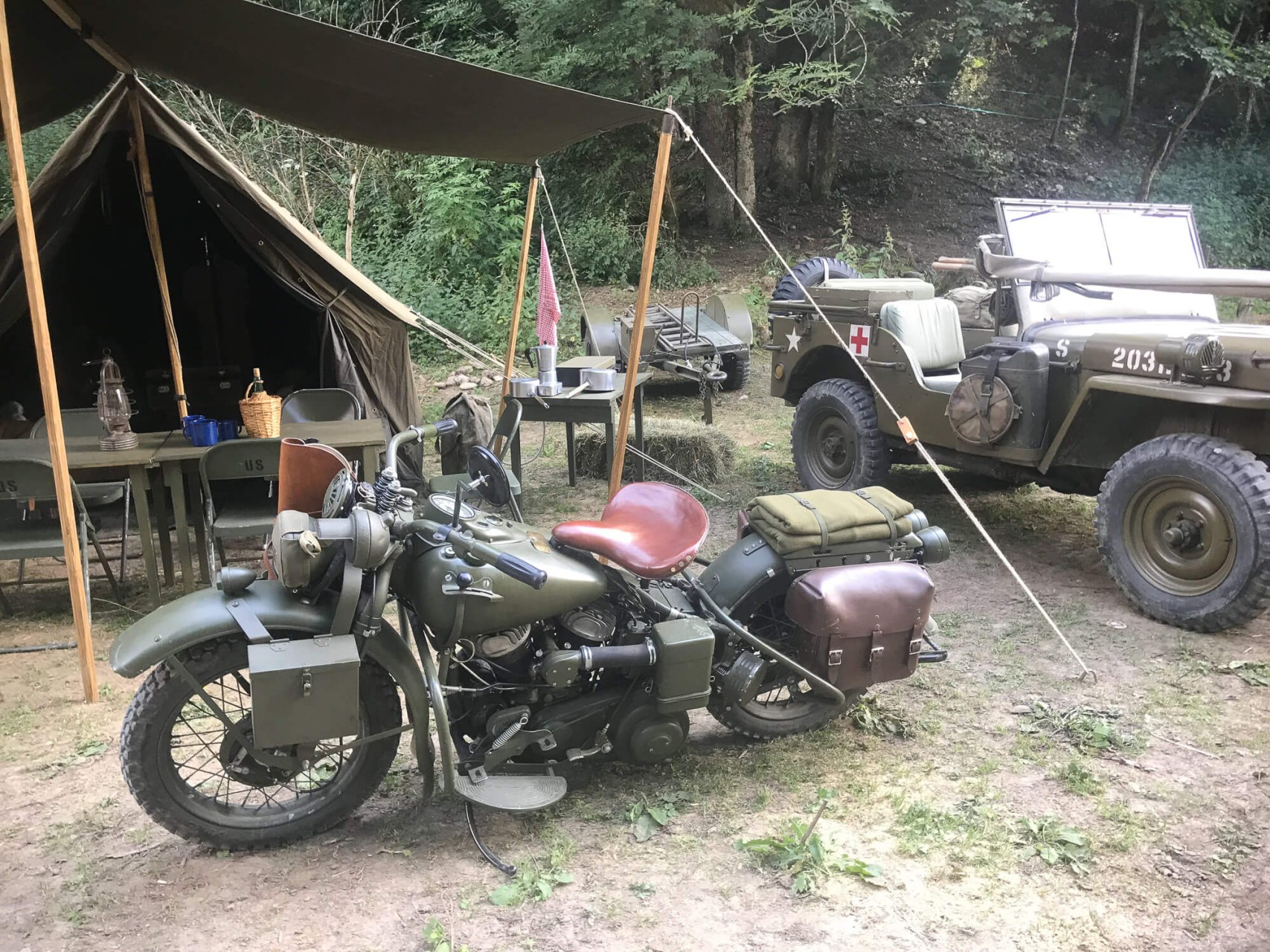 Camp America Morzine - Musée extérieur 2ème Guerre mondiale