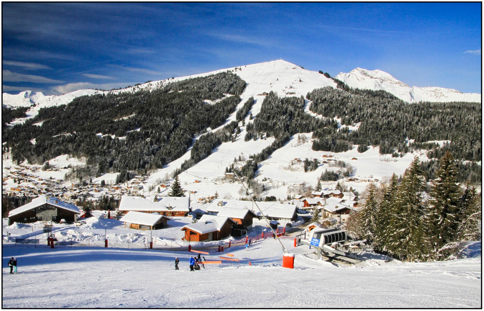 Les Gets - Mont Chery Ski Area - A hidden gem in Les Gets