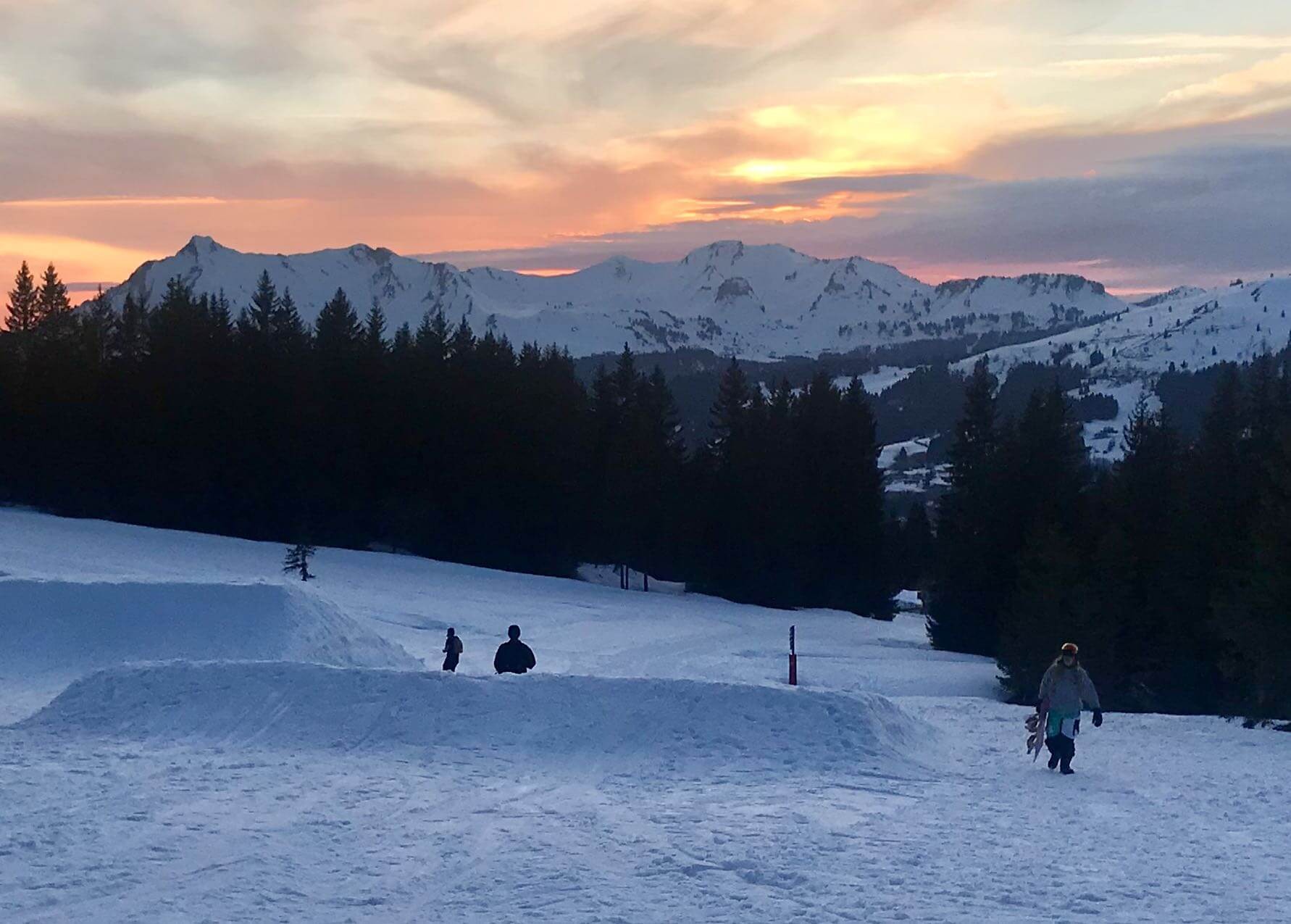 Les Gets - Fin de saison de ski 2019-20 - Impact du Covid-19