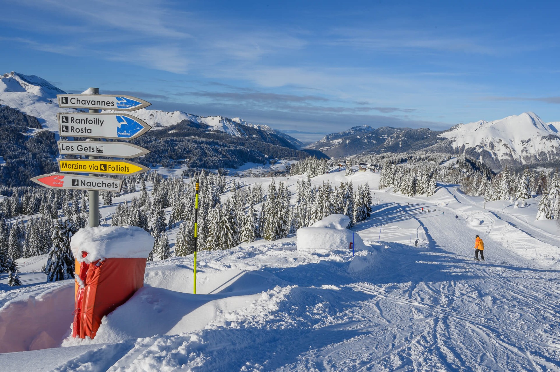 An incredible weekend of Snow in Les Gets