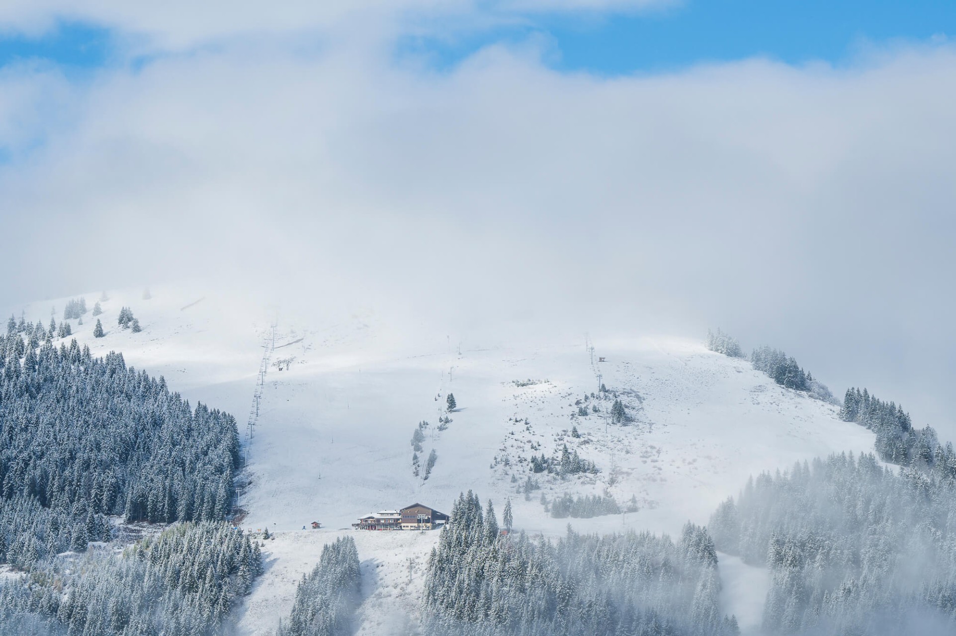 Première neige de l'automne - Photos prises hier et ce matin